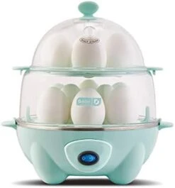 Dash Deluxe Rapid Egg Cooker For Hard Boiled, Poached, Scrambled Eggs, Omelets, Steamed Vegetables, Dumplings & More, 12 Capacity, With Auto Shut Off Feature - Black -KitchenAid Shop 31Szn3ZshL. AC
