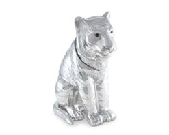 Arthur Court Designs Aluminum Tiger Ice/Wine Bucket 14 Inch Long 17.5 Inch Tall