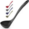 Soup Ladle Spoon With Comfortable Grip - Cooking And Serving Spoon For Soup, Chili, Gravy, Salad Dressing And Pancake Batter - Large Nylon Scoop & Soup Ladel Great For Canning And Pouring -KitchenAid Shop 31TDhAewkSL