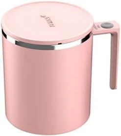 Self Stirring Mug, Self Stirring Coffee Mug Magnetic Stirring Cup Electric Mixing Cup With Stainless Steel Stir Bar Suitable For Coffee/Milk/Hot Chocolate/Protein Powder (Pink-360ML) -KitchenAid Shop 31Tk1Z2ympL. AC
