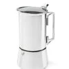 GSI Outdoors 6 Cup Stainless Steel Moka Stovetop Espresso Coffee Pot For Camping, Travel And Cabin -KitchenAid Shop 31TmAry7FoL