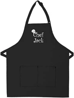 THE APRONPLACE Personalized Embroidered Chef Any Name Adult Apron -KitchenAid Shop 31Tqhz9AvOL. AC 1