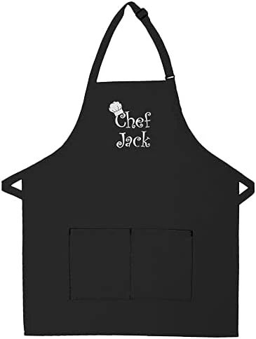 THE APRONPLACE Personalized Embroidered Chef Any Name Adult Apron 7 THE APRONPLACE Personalized Embroidered Chef Any Name Adult Apron - Image 5