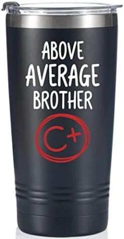 Gifts For Brother In Law From Sister, Funny Gift Idea For The Best Brother For Christmas, Birthday, 20 Oz Stainless Steel Insulated Travel Mug Tumbler - Proud Brother In Law -KitchenAid Shop 31UFbFrL8WL. AC