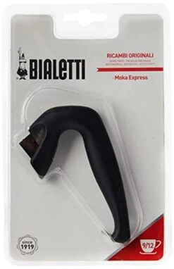 Bialetti Moka Express Handle (9 Or 12 Cup) -Black, 12x2x19 Cm