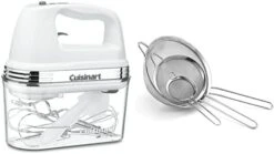Cuisinart HM-90S Power Advantage Plus 9-Speed Handheld Mixer With Storage Case, White & CTG-00-SMB Stainless Steel Mixing Bowls With Lids, Set Of 3 21 Cuisinart HM-90S Power Advantage Plus 9-Speed Handheld Mixer With Storage Case, White & CTG-00-SMB Stainless Steel Mixing Bowls With Lids, Set Of 3 -KitchenAid Shop 31UPuFHpdUL. AC