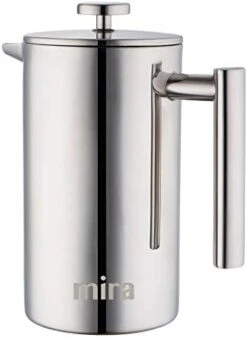 20 Oz Stainless Steel French Press Coffee Maker | Double Walled Insulated Coffee & Tea Brewer Pot & Maker | Keeps Brewed Coffee Or Tea Hot | 600 Ml 13 20 Oz Stainless Steel French Press Coffee Maker | Double Walled Insulated Coffee & Tea Brewer Pot & Maker | Keeps Brewed Coffee Or Tea Hot | 600 Ml -KitchenAid Shop 31Uk67DMnL. AC