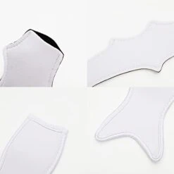 15 Pieces Reusable Popsicle Holders Popsicle Bags Freezer Ice Pop Sleeves Antifreezing Ice Pop Holders, White Fish Style