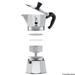 Bialetti Express Moka Pot, 6 -Cup & Coffee, Aluminum Silver -KitchenAid Shop 31Uruzq0DNL