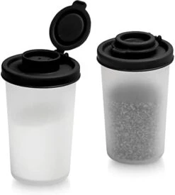 Alt And Pepper Shakers Moisture Proof Set Of 2 Large Salt Shaker To Go Camping Picnic Outdoors Kitchen Lunch Boxes Travel Spice Set Clear With Black Lids Plastic Airtight Spice Jar Dispenser 23 Alt And Pepper Shakers Moisture Proof Set Of 2 Large Salt Shaker To Go Camping Picnic Outdoors Kitchen Lunch Boxes Travel Spice Set Clear With Black Lids Plastic Airtight Spice Jar Dispenser -KitchenAid Shop 31V4z8UfeL. AC