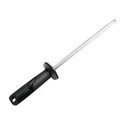 117N Professional Kitchen Knife Sharpening Honing Steel Sharpener Rod Restore Blade Quickly(10 Inch)
