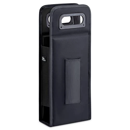 Ooler Bag, Wine Carrier And Freezable Wine Bag. A Perfect Wine Accessory Or Wine Gift. Black 3 Ooler Bag, Wine Carrier And Freezable Wine Bag. A Perfect Wine Accessory Or Wine Gift. Black