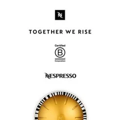 Nespresso Vertuo Melozio Decaffeinato, Medium Roast Espresso, 10 Count (Pack Of 3) Coffee Capsules (VERTUO ONLY) -KitchenAid Shop 31Veg5ikSuL 1