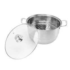 Steamer, Thickened Food Grade High Efficiency Food Steamer 304 Stainless Steel Halogen Oven Household Steamer For Electric Oven (Double Layers) -KitchenAid Shop 31W5CS4iyuL 1