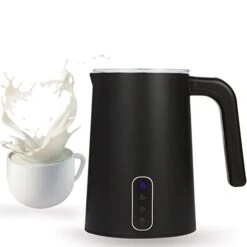 Ilk Frother, Stainless Steel Milk Steamer Electric Foam Maker With Hot&Cold Milk Functionality, Automatic Milk Warmer For Coffee, Hot Chocolates, Latte, Cappuccino