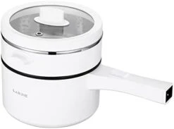 Electric Hot Pot Upgraded, Non-Stick Pan,1.89L Mini Pot For Steak,Fried Rice,with Temperature Control And Steamer - Rapid Noodles Cooker, Ramen, Oatmeal,Soup - Steamer,Egg,Vegetables,Dark Blue -KitchenAid Shop 31WZu5k9YSL. AC 1