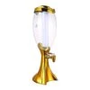 Eer And Beverage Tower Beer Tower Dispenser 3L Party Beer Dispenser, With LED Lights & Removable Ice Tube, Easy Clean, For Bar, Party, Restaurant, Barbecue Restaurant