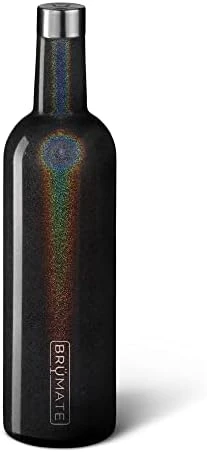 Winesulator 25 Oz Triple-Walled Insulated Wine Canteen Made Of Stainless Steel, 24-Hour Temperature Retention, Shatterproof, Comes With Silicone Transfer Funnel (Glitter Rose Gold) 11 Winesulator 25 Oz Triple-Walled Insulated Wine Canteen Made Of Stainless Steel, 24-Hour Temperature Retention, Shatterproof, Comes With Silicone Transfer Funnel (Glitter Rose Gold) - Image 9