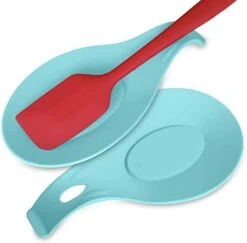 Ilicone Spoon Rest For Stove Top – Set Of 2 | HEAT RESISTANT | EASY – CLEAN Silicone Spoon Holder For Stove Top | Nonstick Sturdy Silicon Spoon Rest For Kitchen Counter | HOLDS 2 LARGE UTENSILS -KitchenAid Shop 31Wrn5OcGtL. AC