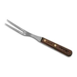 Dexter-Russell All-Purpose Fork, Stainless Steel With Walnut Handle, Made In The USA, 10-1/2