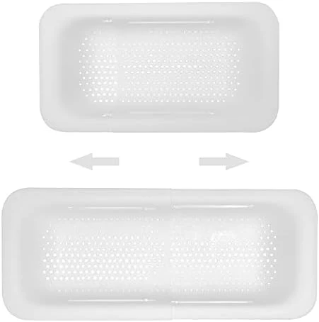 Collapsible Colander Over The Sink Drain Strainer Basket, Expandable Fruits And Vegetables Wash Kitchen Sink Strainer, Muzpz Multifunctional Retractable Plastic Kitchen Sink Strainer Basket(Grey) 10 Collapsible Colander Over The Sink Drain Strainer Basket, Expandable Fruits And Vegetables Wash Kitchen Sink Strainer, Muzpz Multifunctional Retractable Plastic Kitchen Sink Strainer Basket(Grey) - Image 8