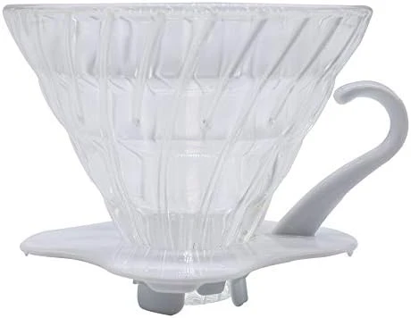 Hario V60 Glass Coffee Dripper, Size 02, Black 9 Hario V60 Glass Coffee Dripper, Size 02, Black - Image 7