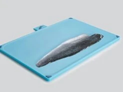 Joseph Joseph Index Plastic Cutting Board Set With Storage Case Color-Coded Dishwasher-Safe Non-Slip, Large, Silver (60134) -KitchenAid Shop 31Yde6vJ8QL