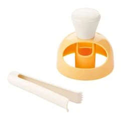 Donut Cake Mould With Dipping Plier Diy Doughnut Cutter Biscuit Stamp Mould Desserts Cutter Doughnut Maker Mold Kitchen Baking Tool 1PC