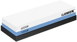 Whetstone Knife Sharpening Stone, Pebble Premium 2 Side Grit 1000/6000 Waterstone | Kitchen Gift Polishing Tool For Husband & Dad -KitchenAid Shop 31Z8XBluq6L. AC