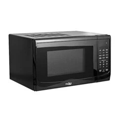 EM925AWW-B RV Black Microwave Oven With Turn Table