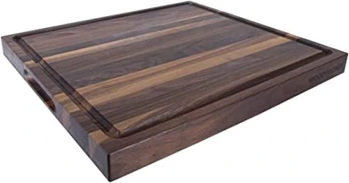 Large Wood Cutting Board From North American Maple - 20x16x1.5 Inches - A Reversible Butcher Block That Comes With Juice Groove For Cutting Meat And Juicy Veggies Easily - Large Chopping Board - Maple 14 Large Wood Cutting Board From North American Maple - 20x16x1.5 Inches - A Reversible Butcher Block That Comes With Juice Groove For Cutting Meat And Juicy Veggies Easily - Large Chopping Board - Maple - Image 12