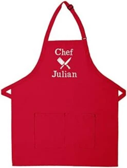 THE APRONPLACE Personalized Apron Embroidered Chef Knives Design Add A Name -KitchenAid Shop 31Zogwk1LL. AC