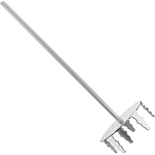 Onlyfire 4 Inch Stainless Steel Pork Puller Used With Standard Hand Drill For Beef, Chicken, Potato Masher And Tamale Meat 7 Onlyfire 4 Inch Stainless Steel Pork Puller Used With Standard Hand Drill For Beef, Chicken, Potato Masher And Tamale Meat - Image 5
