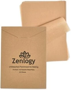 9x13 Parchment Paper (100 Sheets) - Unbleached, High Heat, Non-stick, Pre-cut Baking Paper For Quarter Sheet Pans - Great For Baking, Roasting, Wrapping, Dehydrator, And So Much More -KitchenAid Shop 31ZycnV38L. AC
