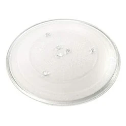 HQRP 13 1/2" Glass Turntable Tray Fits Frigidaire 5304464116 5304509621 FFMV162LSA CFMV152CLBA CFMV157GBA CFMV162LBA FFMV1745TBA PLMV168CC1 Microwave Oven Cooking Plate 13-1/2-inch 345mm