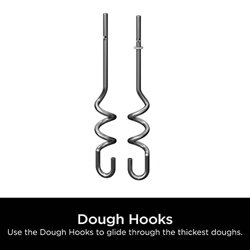 Ninja XSKDOUGHHK Foodi Dough Hooks For Power Mixer System (CI100 Series), Stainless Steel 4 Ninja XSKDOUGHHK Foodi Dough Hooks For Power Mixer System (CI100 Series), Stainless Steel - Image 2