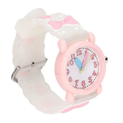 3D Cartoon Cute Girl Clock Toy Bowknot Home Decoration 3 3D Cartoon Cute Girl Clock Toy Bowknot Home Decoration