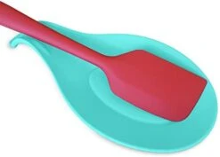Ilicone Spoon Rest For Stove Top – Set Of 2 | HEAT RESISTANT | EASY – CLEAN Silicone Spoon Holder For Stove Top | Nonstick Sturdy Silicon Spoon Rest For Kitchen Counter | HOLDS 2 LARGE UTENSILS -KitchenAid Shop 31aM2cfD0cL. AC