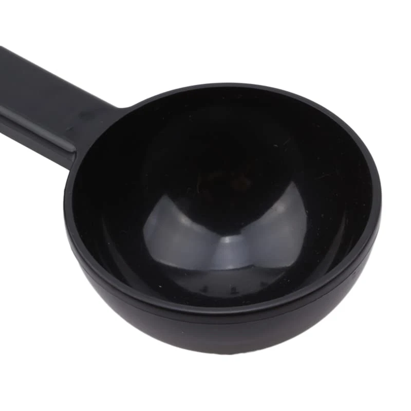2 In 1 Measurement Coffee Spoon Tamping Coffee Measuring Spoon Espresso Machine Powder Spoon Coffee Kitchen Tool, Black 5 2 In 1 Measurement Coffee Spoon Tamping Coffee Measuring Spoon Espresso Machine Powder Spoon Coffee Kitchen Tool, Black - Image 3