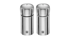 Zwilling 39500Â 025Â 0Â Spices Set Of 2Â Salt And Pepper Grinders, Stainless Steel, Matt Stainless Steel