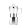 Moka Pot Premium Crystal Glass-Top Stovetop Espresso Moka Pot - 6 Cup - Coffee Maker, 240ml/8.5oz/6 Cup (espresso Cup=40ml) Coffee Lover Gifts Ideas