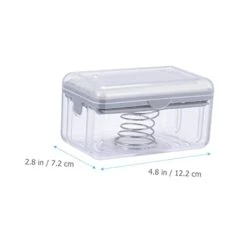 3pcs Soap Box Dispenser Container Lip Gloss Containers Travel Container Portable Soap Laundry Soap Bar Soap Dish Travel Soap Container Foaming Soap Dispenser Bar Soap Container Set -KitchenAid Shop 31aiQkb3wTL