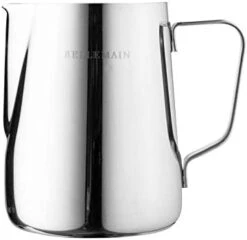 Milk Frother Cup 20 Oz | Latte Art Pitcher With Art Pen | Milk Steaming Pitcher, Milk Froth Pitcher | Metal Espresso Pitcher, Espresso Carafe | Stainless Steel Milk Frothing Pitcher -KitchenAid Shop 31apZJgO5mL. AC