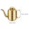 Oil Dispenser Gold Stainless Olive Oil Dispenser Oil Bottle Vinegar Dispenser Olive Oil Can With Non- Slip Handle Oil Dispenser Bottle For Kitchen Cooking Restaurant BBQ Gold 24 OZ