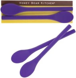 Oney Bear Kitchen Silicone Stirring Spoon (Set Of 2, Black Bear Black) For Coffee & Tea -KitchenAid Shop 31b684CGZhL. AC