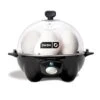 Dash Rapid Egg Cooker: 6 Egg Capacity Electric Egg Cooker For Hard Boiled Eggs, Poached Eggs, Scrambled Eggs, Or Omelets With Auto Shut Off Feature - Black