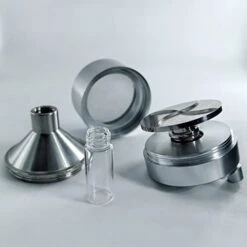 Spice Grinder (2.2 Inch Silvery) Kitchen Seasoning Storage Bottle (5ml)