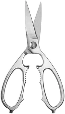 Japanese Kitchen Scissors All Purpose, Black Titanium Plated Heavy Duty Kitchen Scissors, Multipurpose Cooking And Herb Scissors, Micro Serrated -KitchenAid Shop 31bvueu6gVL. AC
