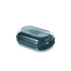 AKAAYU Drainage Soap Box Travel Soap Holder, ABS+PP Material Portable Soap Dish Soap Dispenser, Suitable For Camping Gym Travel.