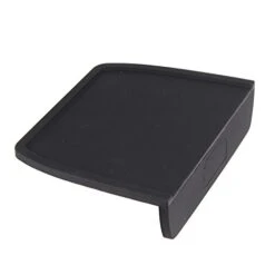 Belinlen Food Grade Silicone Rubber Coffee Espresso Tamping Mat With Corner Edge, Black